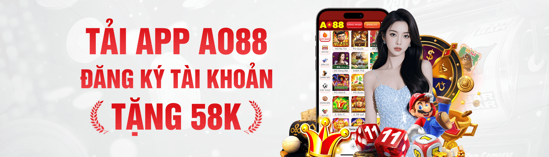 banner tải app ao88