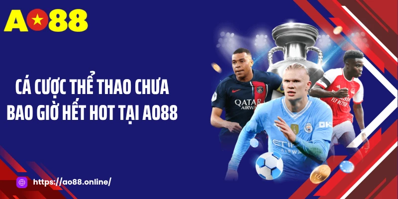 Cá cược thể thao chưa bao giờ hết hot tại AO88