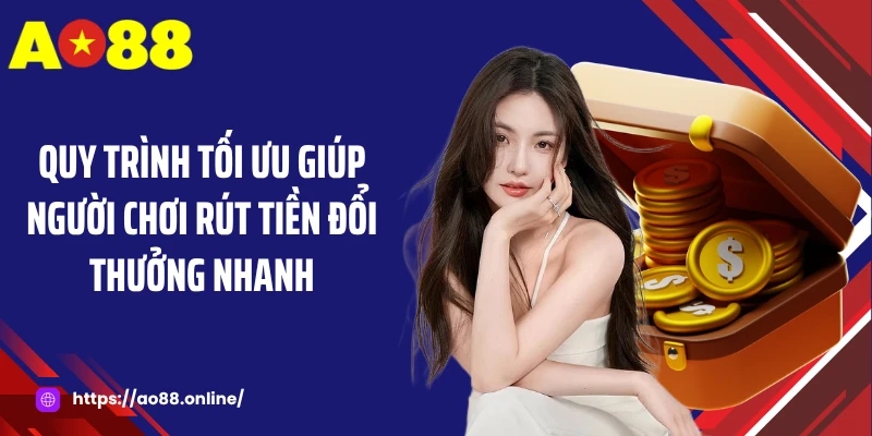 Quy trình tối ưu giúp người chơi rút tiền đổi thưởng nhanh